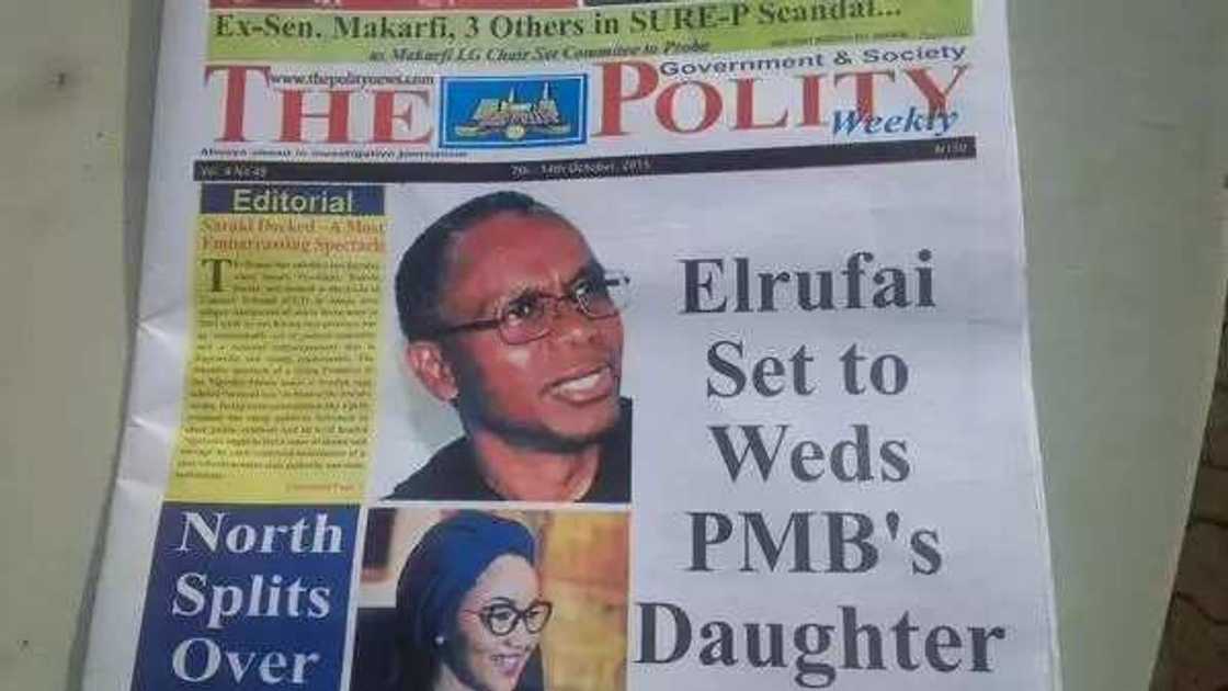 Reactions Trail El-Rufai's Rumoured Wedding To Zahra Buhari Reactions Trail El-Rufai's Rumoured Wedding To Zahra Buhari