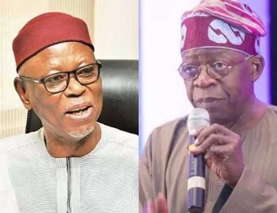 Oyegun zai goyawa Tinubu baya don sasantawa tsakanin 'yan jam'iyyar APC Oyegun zai goyawa Tinubu baya don sasantawa tsakanin 'yan jam'iyyar APC