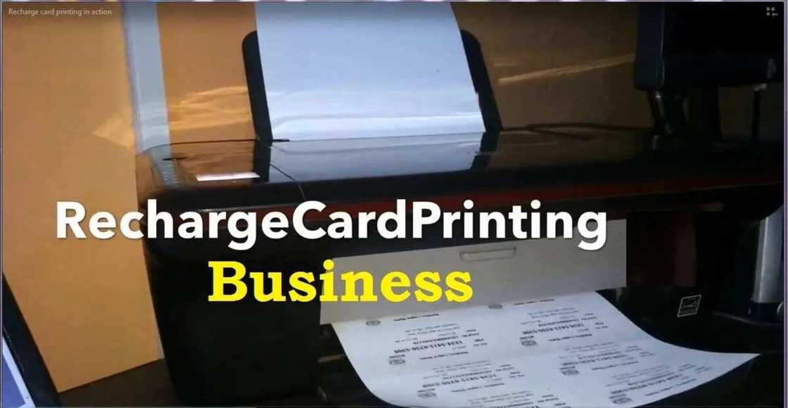 Recharge card printing in Nigeria Recharge card printing in Nigeria