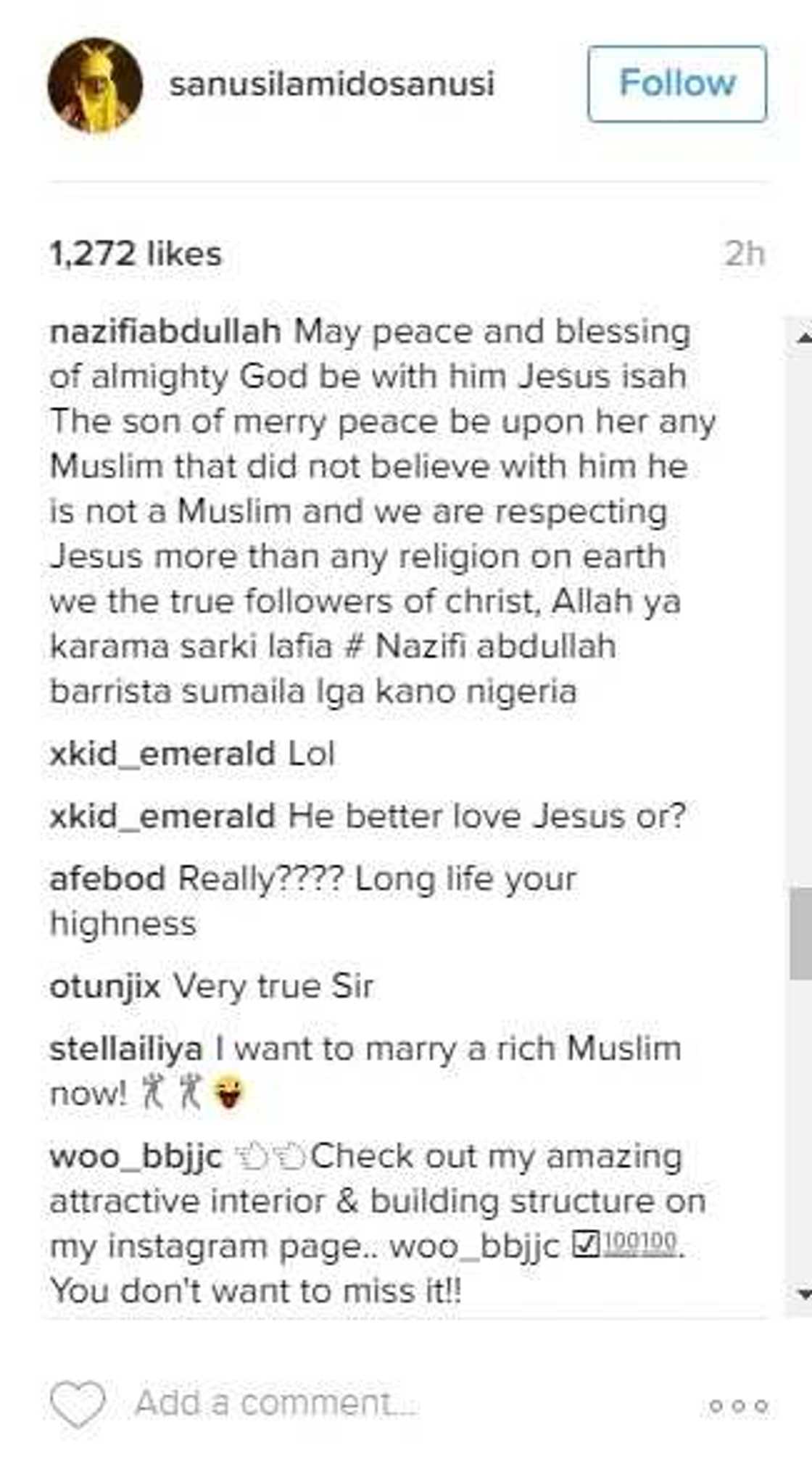 Emir of Kano publicly declares love for Jesus Christ Emir of Kano publicly declares love for Jesus Christ