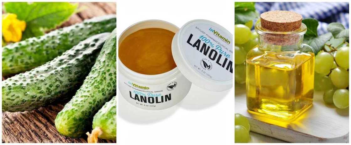 Cream with lanolin Cream with lanolin