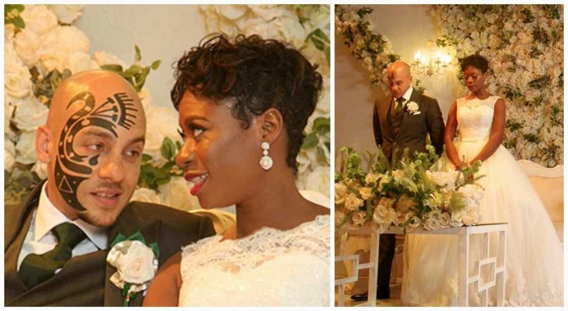DJ Sose white wedding DJ Sose white wedding