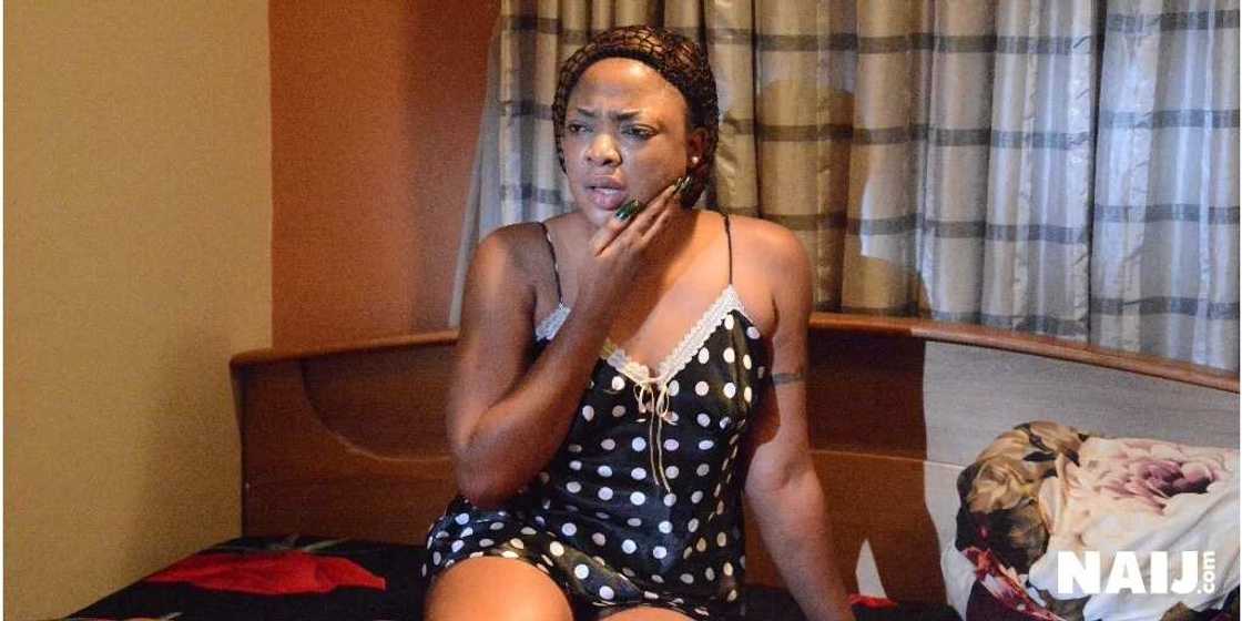 Legit.ng's Exclusive Peek At BTS Of Iyabo Ojo's Astray (Isina)