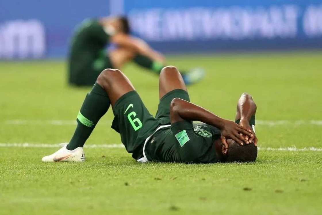 Dan wasan gaba Ighalo ya nemi afuwar 'yan Nigeria kan wasan Argentina Dan wasan gaba Ighalo ya nemi afuwar 'yan Nigeria kan wasan Argentina