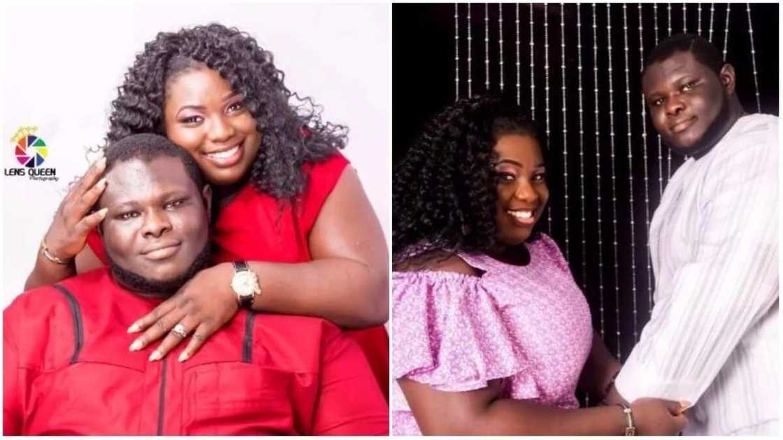Beautiful pre-wedding photos of Nigerian plus-sized couple