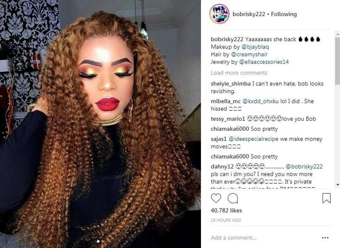 Bobrisky channels his inner beauty in these cute new photos Bobrisky channels his inner beauty in these cute new photos