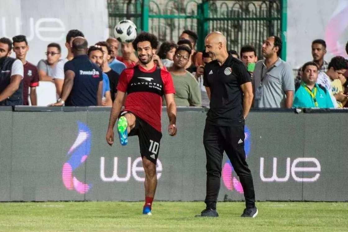 Egypt squad fly to Russia with Mohamed Salah after training Egypt squad fly to Russia with Mohamed Salah after training