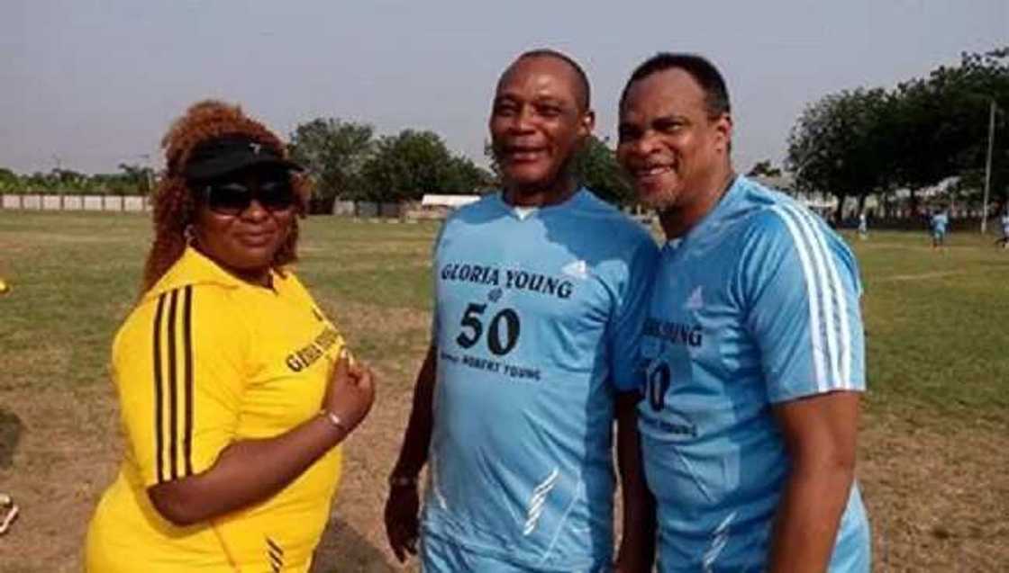 Actor Nobert Young hosts surprise birthday for actress wife Gloria Young at 50 Actor Nobert Young hosts surprise birthday for actress wife Gloria Young at 50