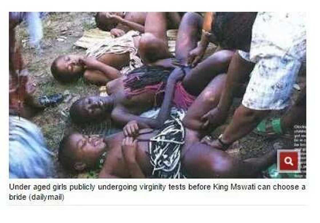The Truth About Swazi King's Alleged Tests Of Virgins The Truth About Swazi King's Alleged Tests Of Virgins