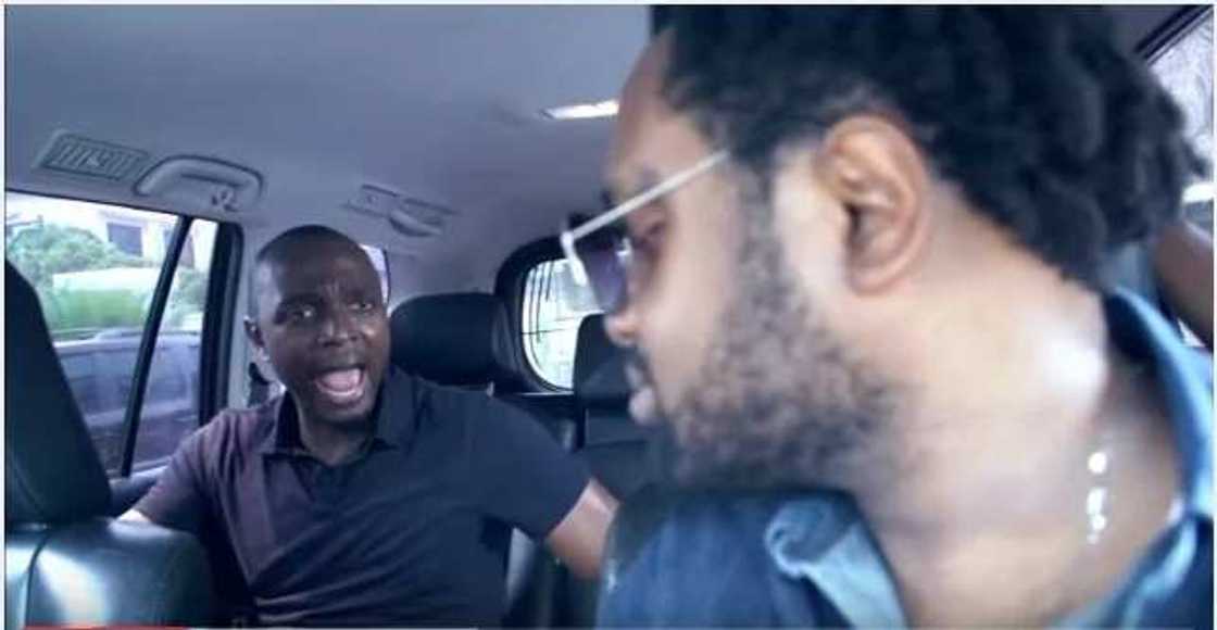 Watch Cohbams drive IK Osakioduwa in this hilarious skit Watch Cohbams drive IK Osakioduwa in this hilarious skit