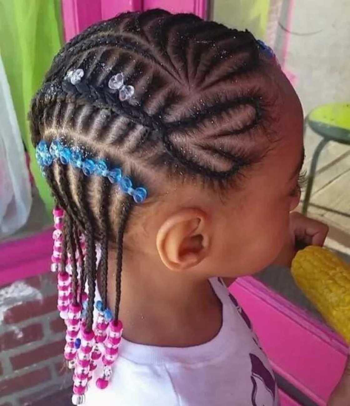Heart patterned braids Heart patterned braids