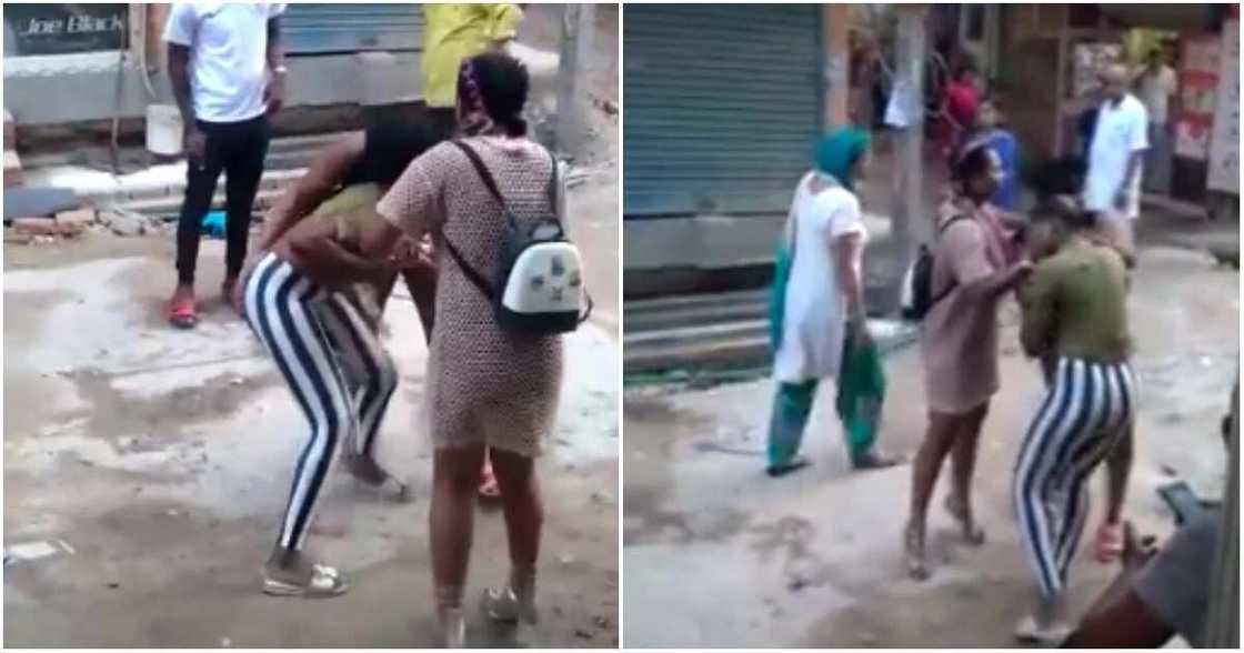 Fada a bainar jama'a: Yadda wasu mata 'yan Najeriya suka saida hali a kasar Indiya (Bidiyo) Fada a bainar jama'a: Yadda wasu mata 'yan Najeriya suka saida hali a kasar Indiya (Bidiyo)