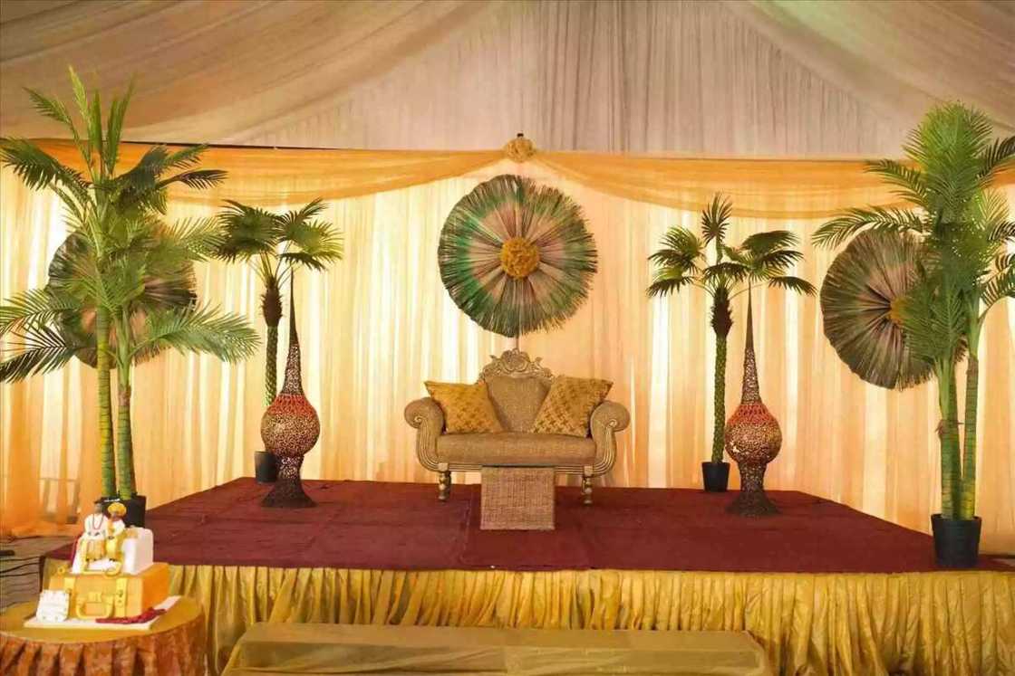 Latest Yoruba traditional wedding decoration ideas Latest Yoruba traditional wedding decoration ideas