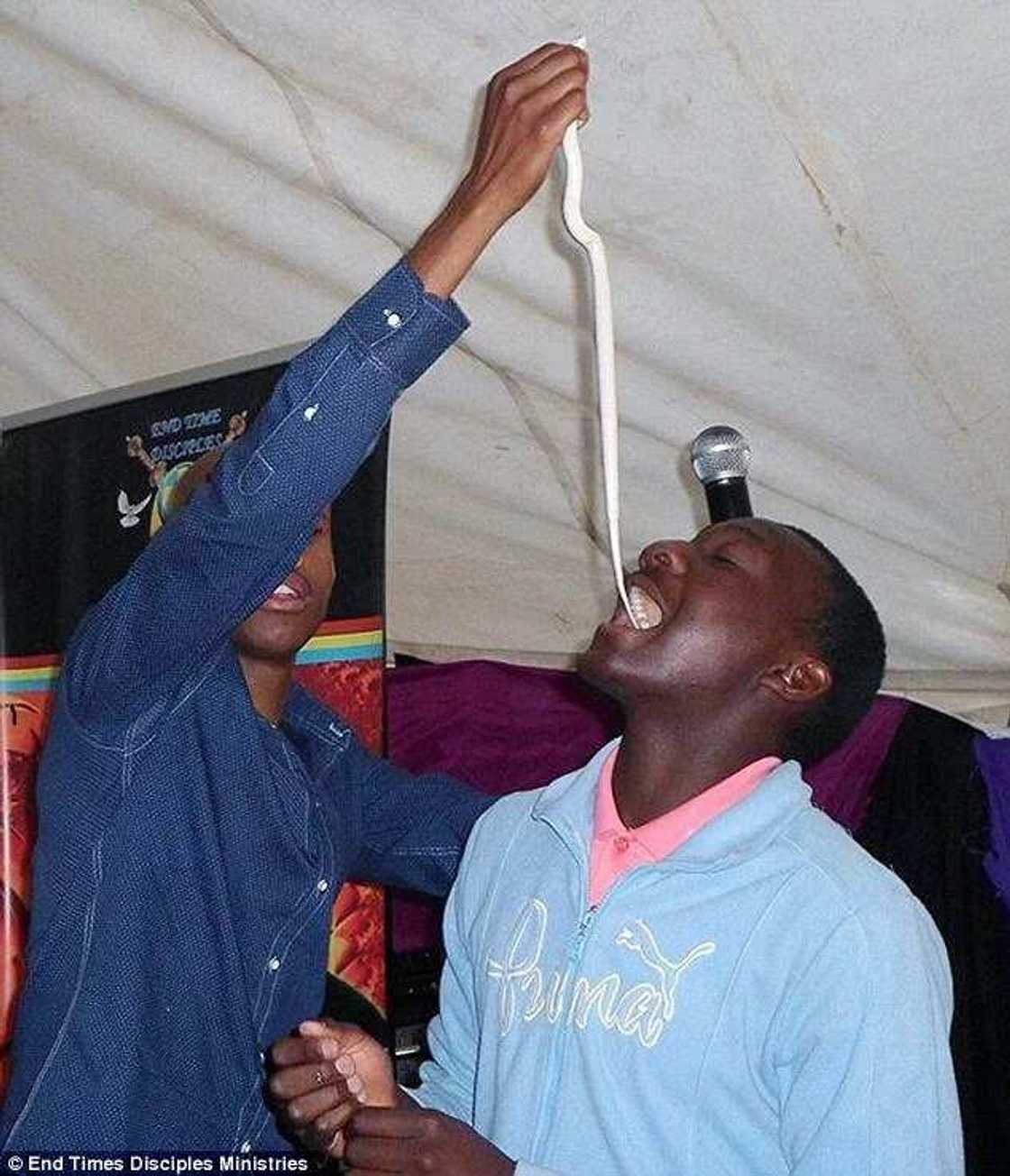 Pastor Who Fed Members Live Snake Reacts To His Arrest Pastor Who Fed Members Live Snake Reacts To His Arrest