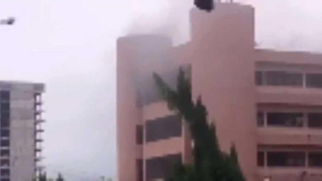 BREAKING: Federal secretariat Abuja on fire BREAKING: Federal secretariat Abuja on fire