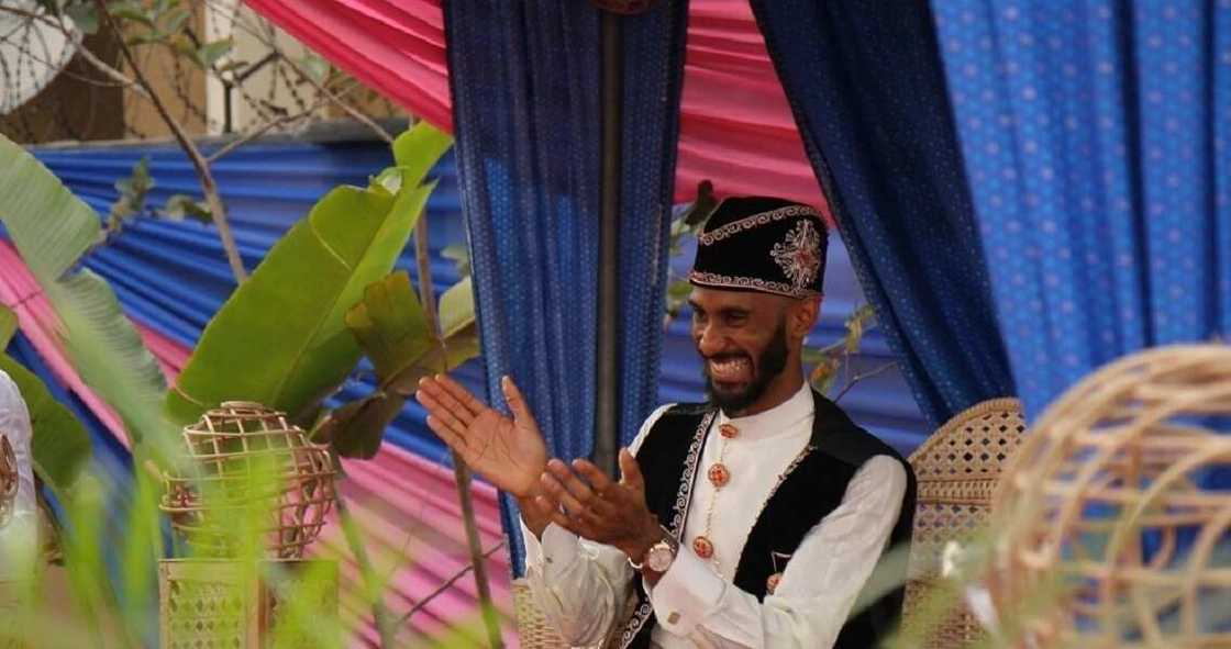 Idara and Ini traditional wedding: Ini native outfit Idara and Ini traditional wedding: Ini native outfit