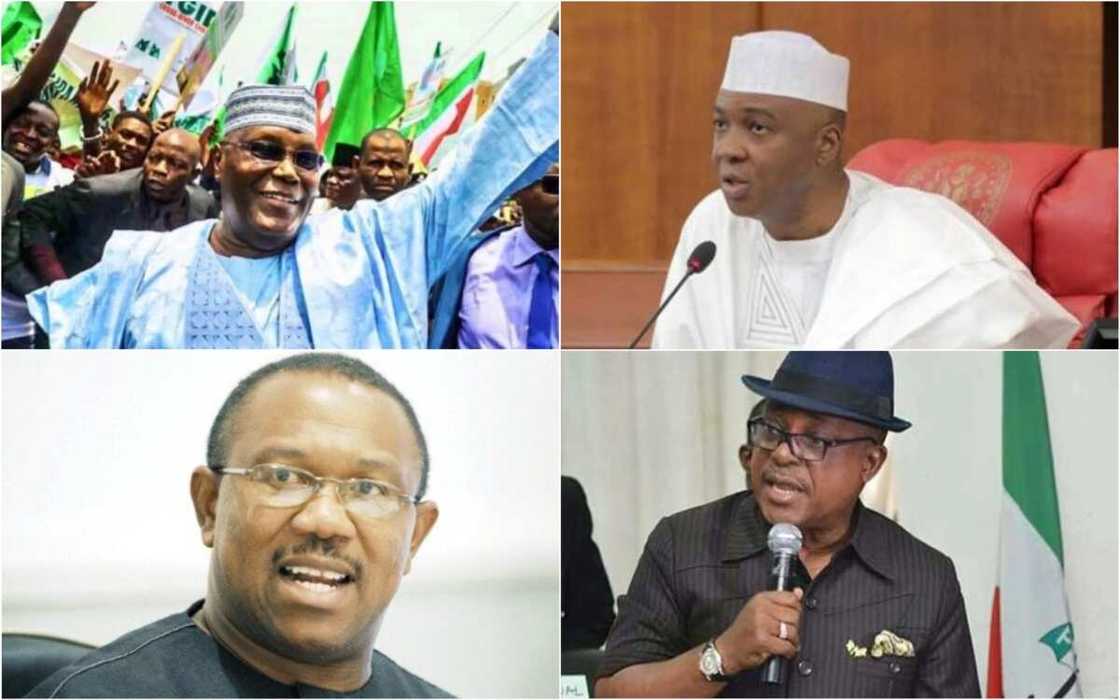 2019: Saraki, Atiku, Secondus, Obi sun tafi dauro damara a Dubai