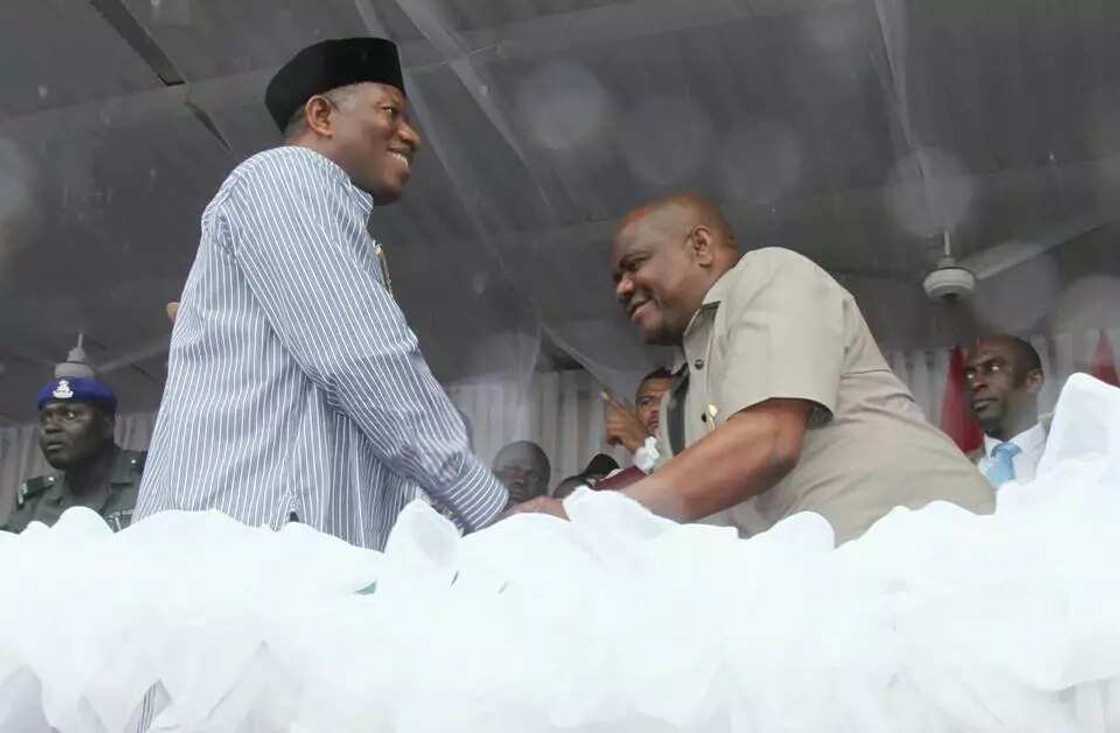 PHOTOS: GEJ, Patience And Wike Attend Rally In Bayelsa