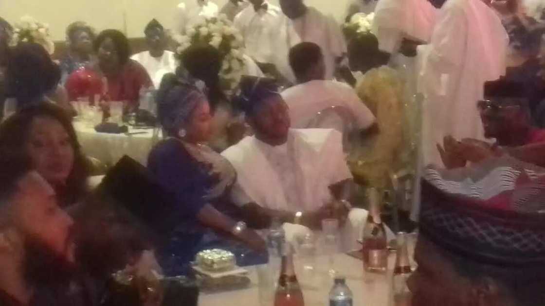 How Olamide thrilled guests as actress stages lavish wedding How Olamide thrilled guests as actress stages lavish wedding