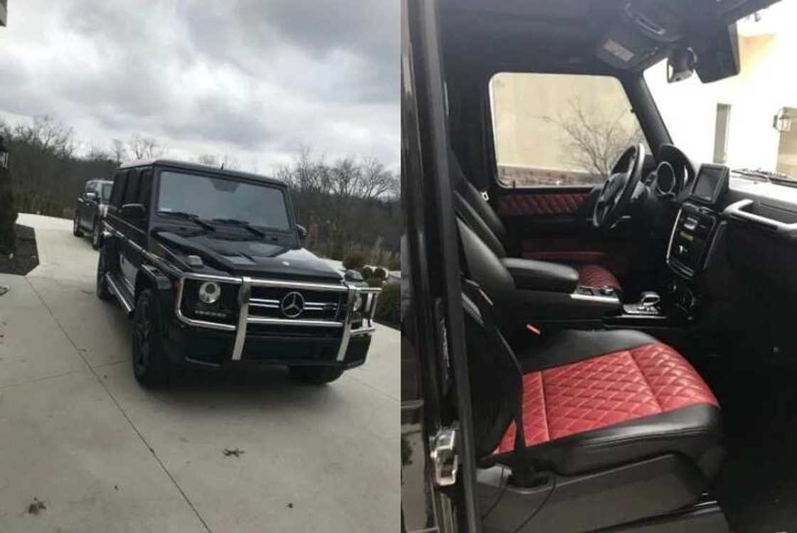 Young lady shows off N35million G-Wagon her parents bought for her (photos) Young lady shows off N35million G-Wagon her parents bought for her (photos)