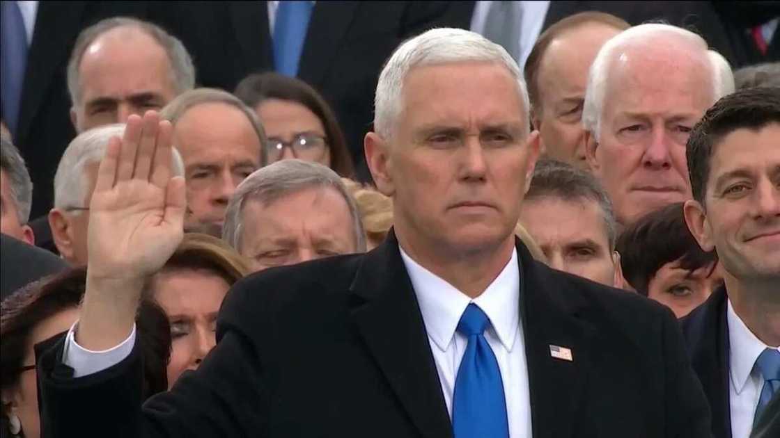 Trump Inauguration: Donald Trump is sworn in as the 45th President of America