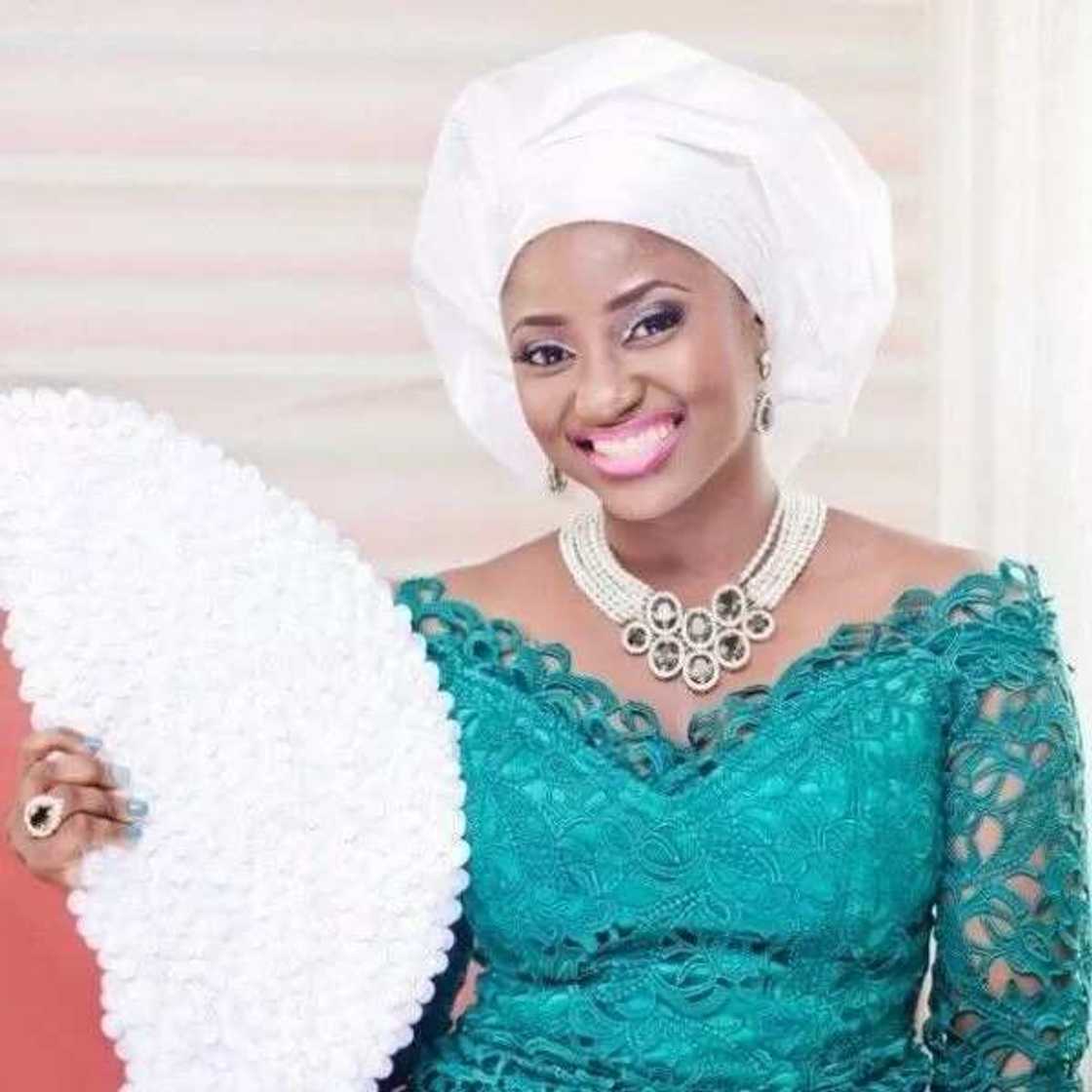 Bride with fan Bride with fan