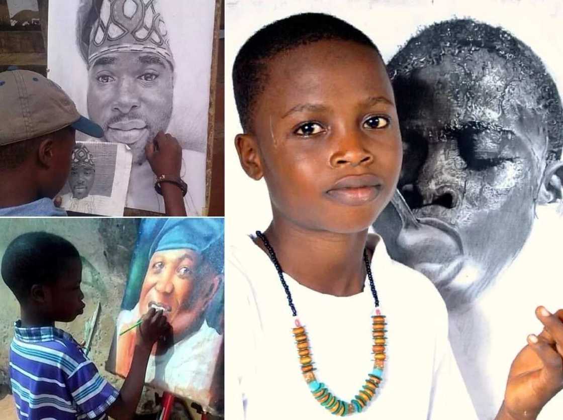 11-year-old Nigerian artist is gaining international attention 11-year-old Nigerian artist is gaining international attention
