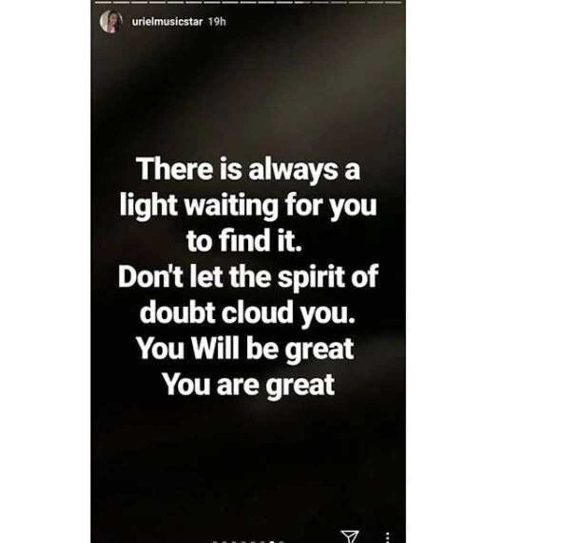 BBNaija’s Uriel shares how God used Mavin singer Dija to lift her up when she was down BBNaija’s Uriel shares how God used Mavin singer Dija to lift her up when she was down