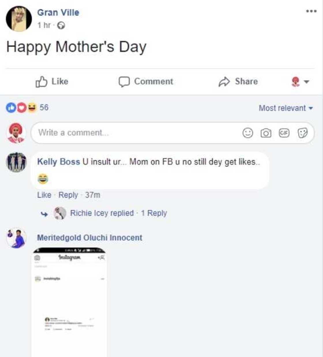 Every woman on earth is foolish including my mother - Nigerian man says (photos) Every woman on earth is foolish including my mother - Nigerian man says (photos)