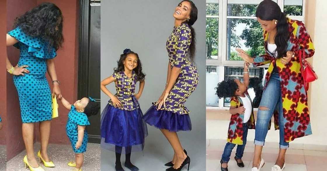 Ankara styles for mother and daughter Ankara styles for mother and daughter