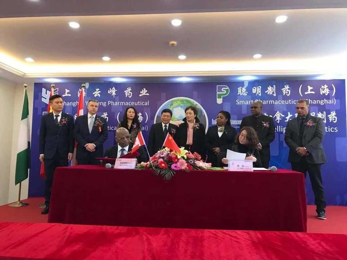 Dr. Isa Odidi, becomes the first Nigerian and African to setup a pharmaceuticals manufacturing plant in China Dr. Isa Odidi, becomes the first Nigerian and African to setup a pharmaceuticals manufacturing plant in China