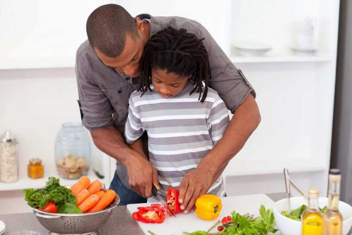 Nigerian food time table for children