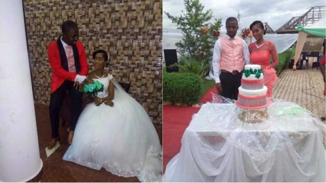 Beautiful Enugu-based couple decorates wedding venue with national colours Beautiful Enugu-based couple decorates wedding venue with national colours