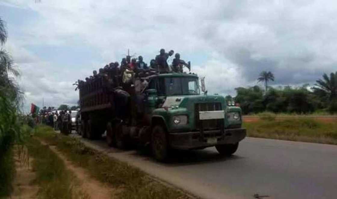 Nnamdi Kanu's home under siege by security operatives - Lawyer Nnamdi Kanu's home under siege by security operatives - Lawyer