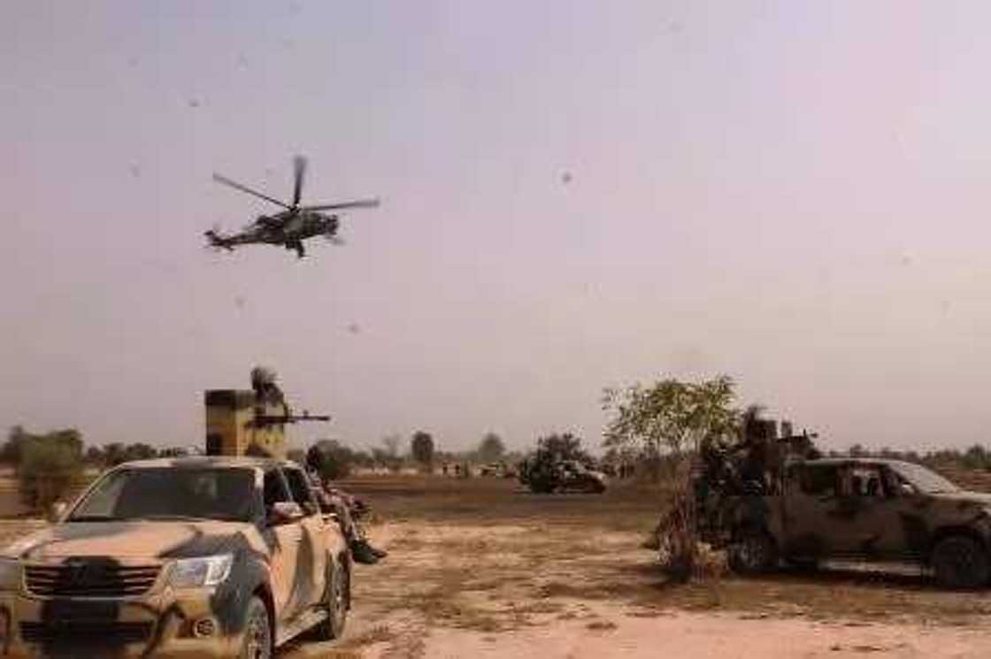 Air force bomb Boko Haram camp in Borno Air force bomb Boko Haram camp in Borno