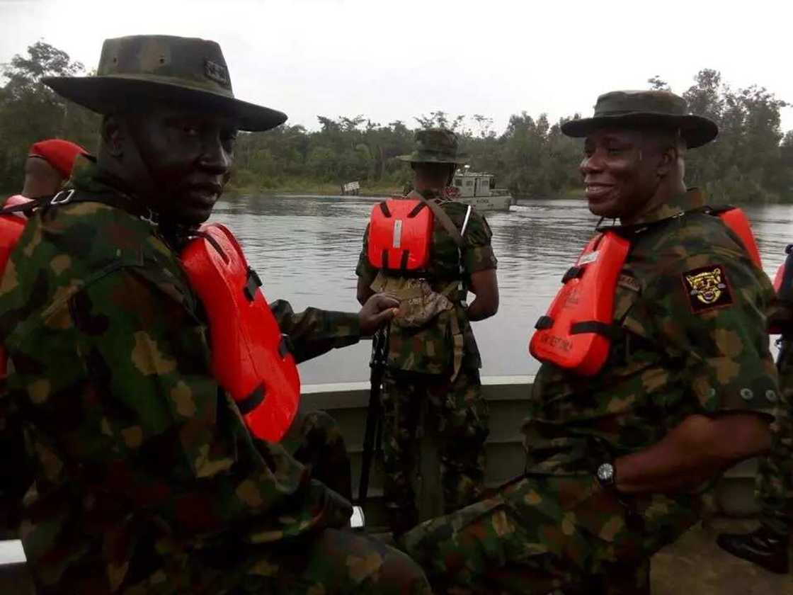 Photos: Nigerian soldiers prepare for operation in Niger Delta Photos: Nigerian soldiers prepare for operation in Niger Delta