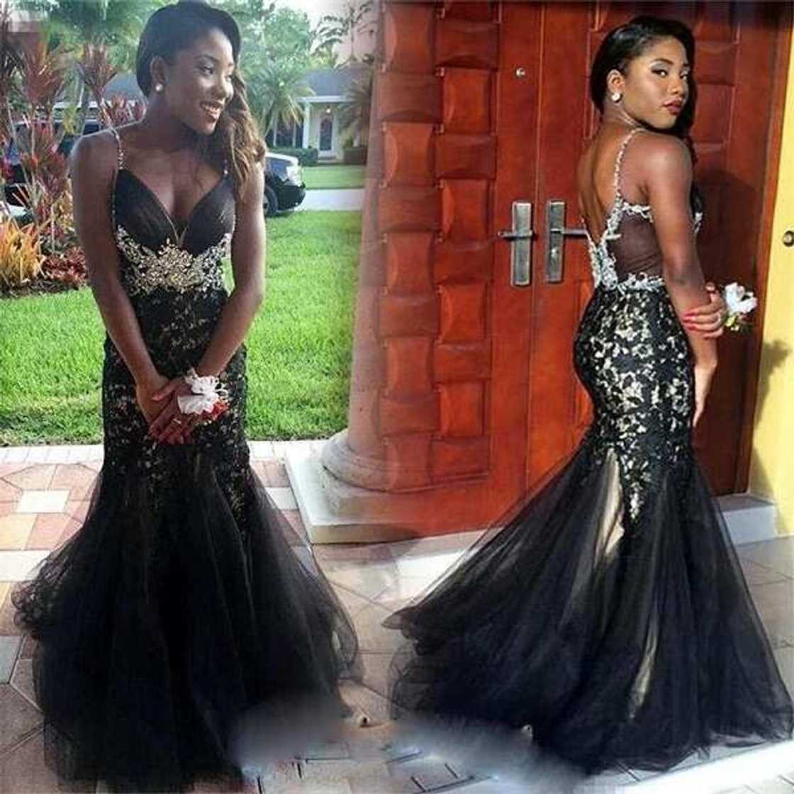 Nigerian festive mixed dress with lace Nigerian festive mixed dress with lace