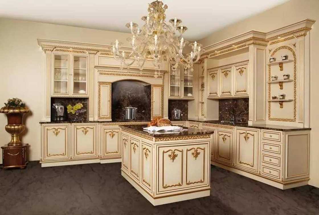 classic style kitchen designs in Nigeria