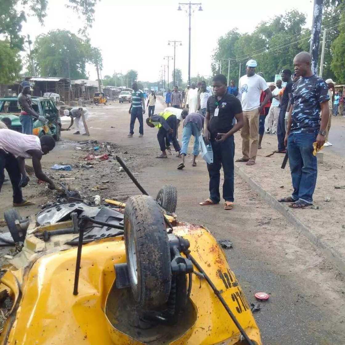 Many Feared Dead As Explosion Rocks Maiduguri Market (UPDATED) Many Feared Dead As Explosion Rocks Maiduguri Market (UPDATED)