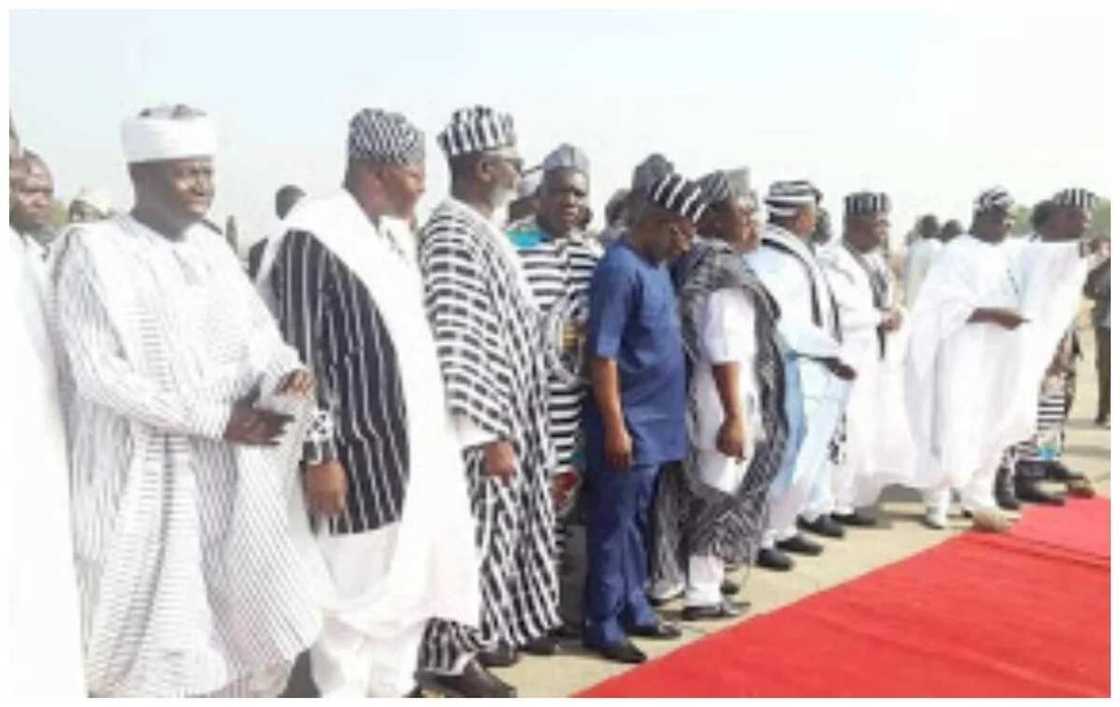 Atiku, Okorocha storm Makurdi (Photos)