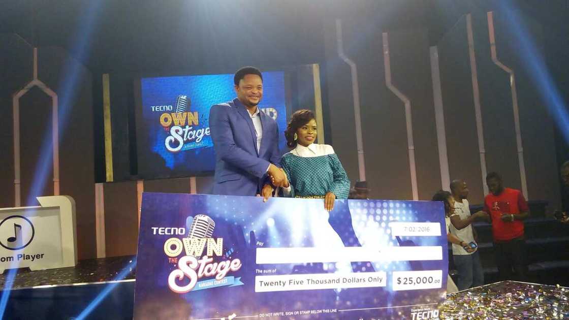 Shaapera wins TECNO Own The Stage Shaapera wins TECNO Own The Stage