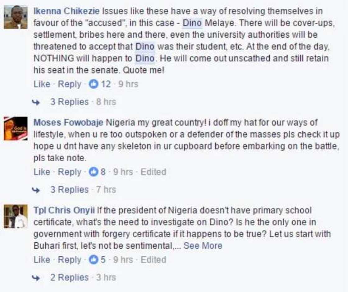 ABU to release statement on Dino Melaye's certificate scandal today ABU to release statement on Dino Melaye's certificate scandal today