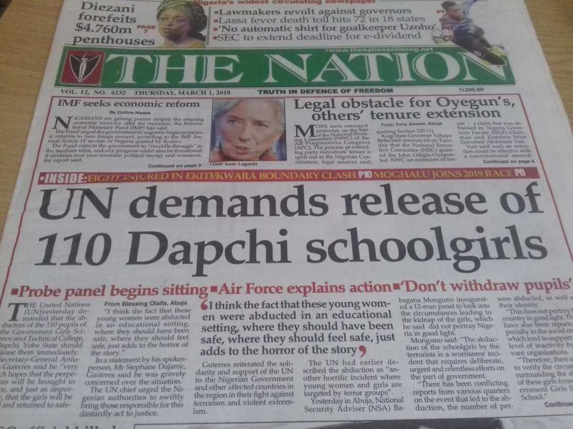 The Nation Newspaper The Nation Newspaper