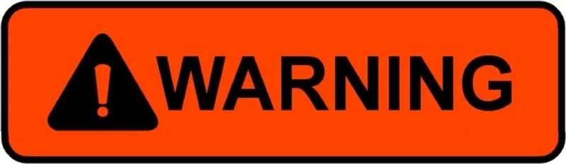 warning warning