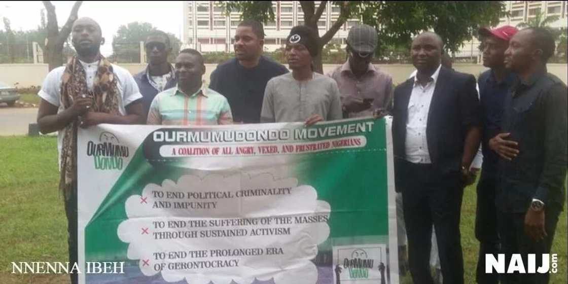 President Buhari lacks integrity - Anti-Buhari protesters President Buhari lacks integrity - Anti-Buhari protesters