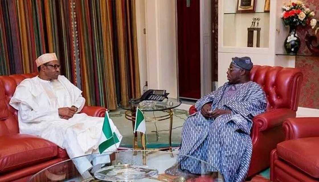Obasanjo tells Nigerians to forget Buhari Obasanjo tells Nigerians to forget Buhari