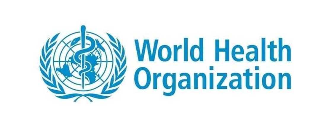 The World Health Organizations Logo. The World Health Organizations Logo.