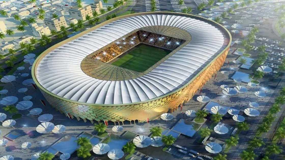 Kayatattun hotunan filayen wasan da za'a buga gasar cin kofin duniya ta Qatar a 2022 Kayatattun hotunan filayen wasan da za'a buga gasar cin kofin duniya ta Qatar a 2022