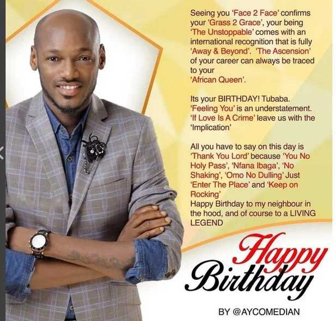 See Birthday Gifts That Wowed 2face See Birthday Gifts That Wowed 2face