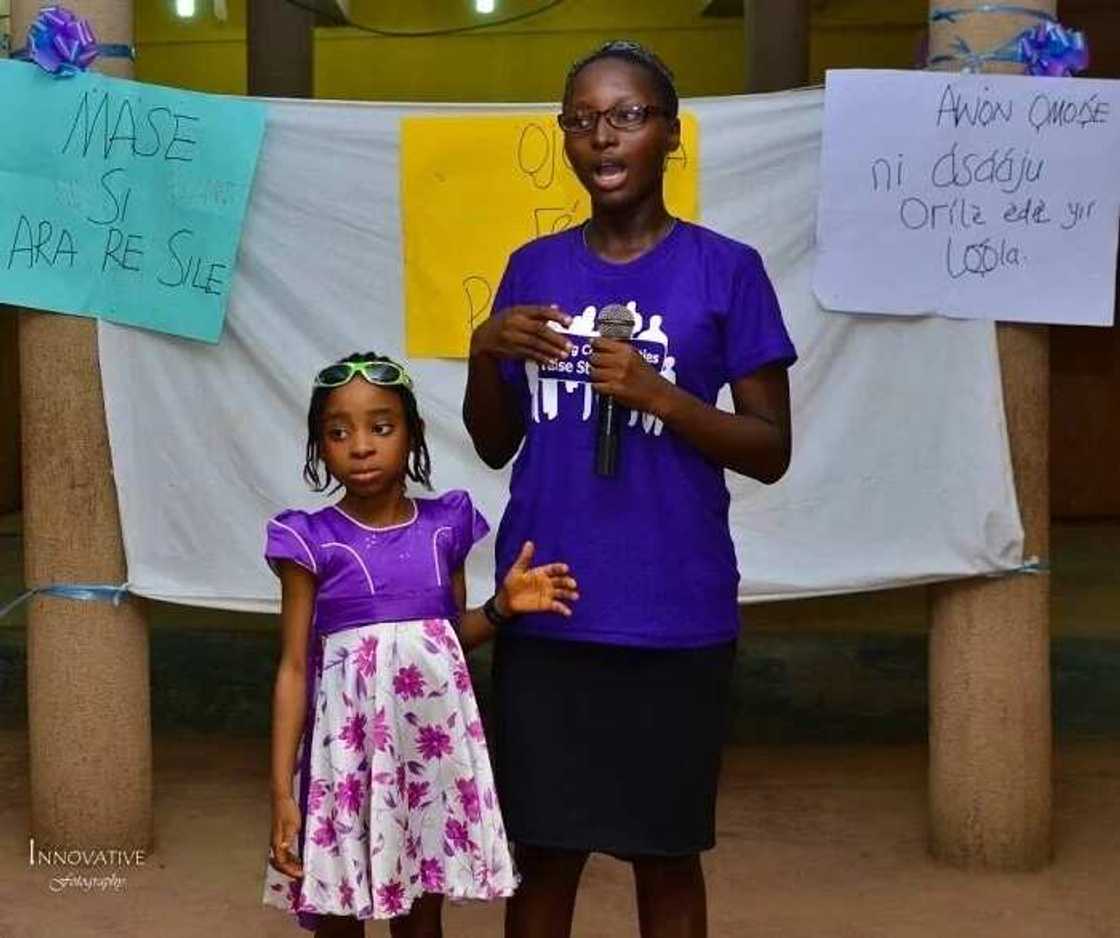 Meet 20-year-old girl who educates and protects children in Lagos (photos) Meet 20-year-old girl who educates and protects children in Lagos (photos)